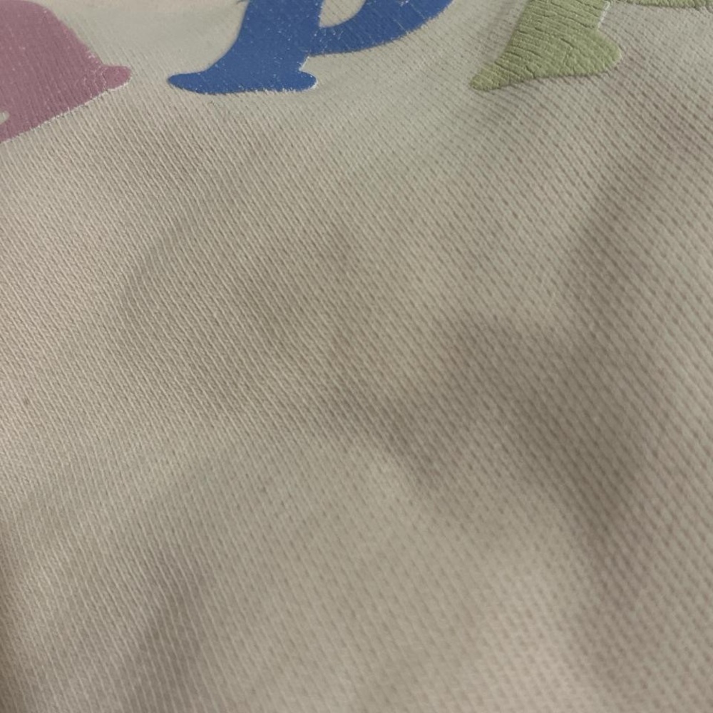 Cream and pink pastel "MadHappy" hoodie